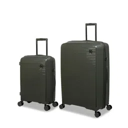IT luggage Set Of 2 Striped Hard-Sided Trolley Suitcases-image-77