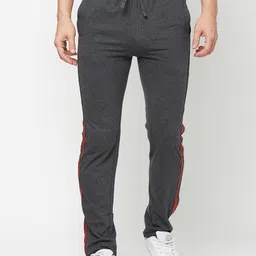 SPORTO Men Side Striped Mid-Rise Track Pants-image-66