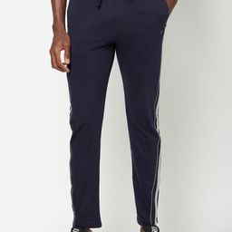 SPORTO Men Side Striped Mid-Rise Track Pants-image-36