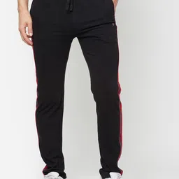 SPORTO Men Side Striped Mid-Rise Track Pants-image-67