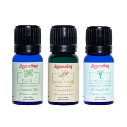 Sugandhim Set Of 3 Basil, Citronella, Ylang Ylang Essential Oil-49