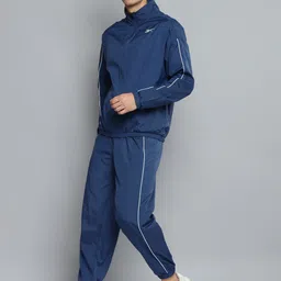 Reebok Men Blue Solid Training Workout Ready Tracksuit-picture-29