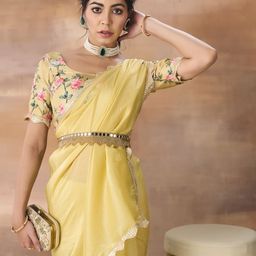kasee Embellished Organza Saree-image-16