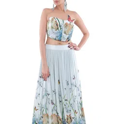 JYO DAS Printed Ready to Wear Lehenga &-picture-53