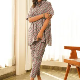NANGALIA RUCHIRA Printed Pure Cotton Co-Ords-picture-24