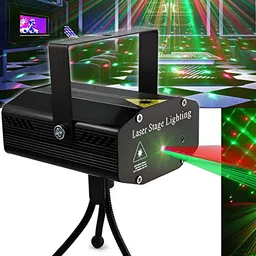 SPARK WORLD Green & Red Laser Projector Light-39