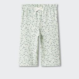 Mango Kids Girls Floral Printed Trousers-image-85