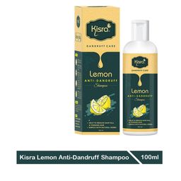 KISRA Set Of 3 Lemon Anti-Dandruff Shampoo With Neem - 100ml Each-14