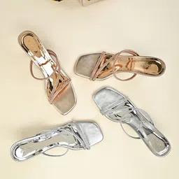 Rocia Rose Gold Stiletto Sandals-46
