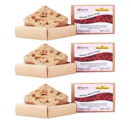 abeers Pack of 3 Handmade Winter Rose With Essential Oil Luxury Soap - 120 g Each-32