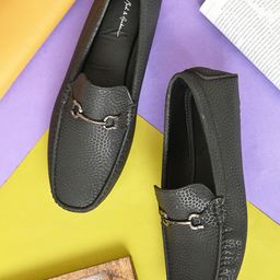 Mast & Harbour Me Textured Loafers-image-52