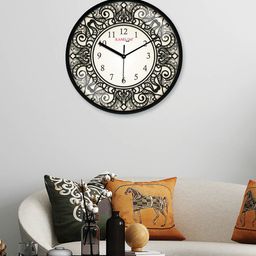 RANDOM Black & White Printed Analogue Contemporary Wall Clock-28