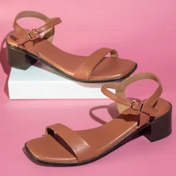 Inc 5 Open Toe Block Heels-image-61