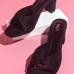 Inc 5 Open Toe Block Heels-image-60