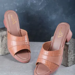 EVERLY Women Block Mules-image-17