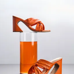 HEEL YOUR SOLE Open Toe Leather Block Heels-17
