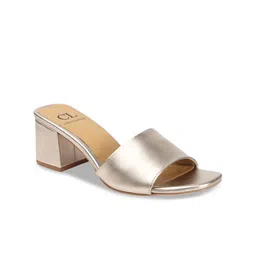 Carlton London Open Toe Block Heels-47