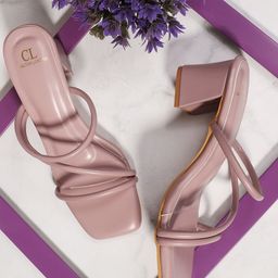 Carlton London Women Open Toe Block Heeled Sandals-7