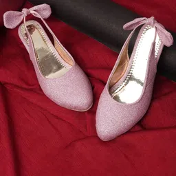 BAESD Girls Embellished Pointed Toe Block Mules With Backstrap-28