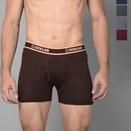 Dollar Bigboss Pack Of 5 Combed Cotton Intrerlock Trunks MBTR-05-SPCD-PO5-CO2-S24-picture-5