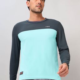 Technosport Colourblocked Anti Odour Slim Fit Sports T-shirt-picture-5