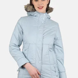 Monte Carlo Women Longline Parka Jacket-image-11