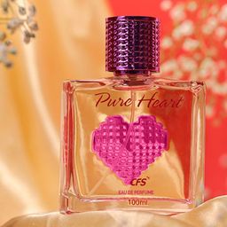 CFS Pure Heart Pink EDP Long Lasting Perfume & Pure Heart Pink Deodorant Body Spray 300ml-57