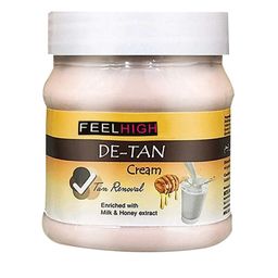 FEELHIGH De-Tan Face & Body Cream with Milk & Honey - 500 ml-19