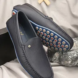 FRANKROMELLO Men Lightweight Slip-On Loafers-picture-49