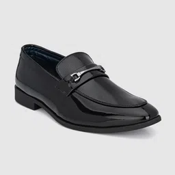 INVICTUS Men Black Solid Formal Loafers-image-28