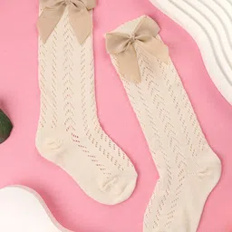 KICKS & CRAWL Infants Patterned Cotton Knee-Length Socks-image-85