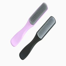 Kuber Industries Set of 2 Flexible Bristles Hair Brush With Paddle-4