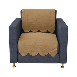 Kuber Industries Gold Toned 10 Pieces Cotton 5 Seaters Sofa Cover-image-4