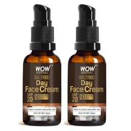 WOW SKIN SCIENCE 2Pcs Oil Free SPF 20 Day Face Cream To Protect & Soften Skin- 50ml Each-13