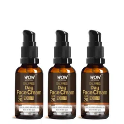 WOW SKIN SCIENCE 3Pcs Oil Free SPF 20 Day Face Cream To Protect & Soften Skin- 50ml Each-19