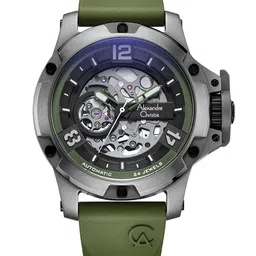 Alexandre Christie Men Titanium Dial Analogue Automatic Motion Powered Watch-image-88