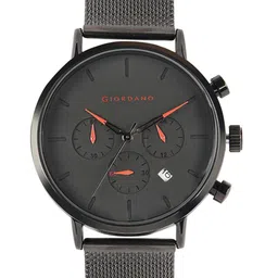 GIORDANO Dial & Stainless Steel Straps Analogue Water Resistant Watch GZ-50018-22-image-4