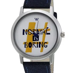 Walrus Men Brass Printed Dial Straps Water Resistant Analogue Watch WWTM-GRA-27-4