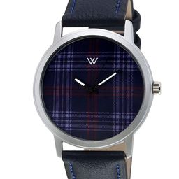 Walrus Men Brass Printed Dial & Blue Straps Analogue Watch-14