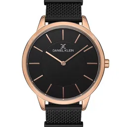 Daniel Klein Women Pink Dial & Black Bracelet Style Straps Analogue Watch DK 1 13156-6-image-65