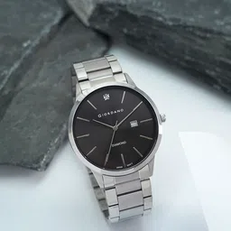 GIORDANO Men Dial & Stainless Steel Bracelet Style Straps Analogue Watch GZ-50101-11-image-21