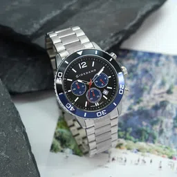 GIORDANO Men Stainless Steel Bracelet Style Straps Analogue Watch GZ-50091-11-27