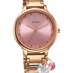 Sonata Women Stainless Steel Bracelet Style Straps Analogue Watch 87050WM05-image-17