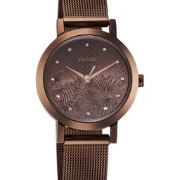 Sonata Women Dial & Stainless Steel Bracelet Style Straps Analogue Watch 8174QM02-45