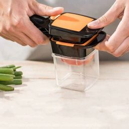 wens Food Chopper with Stainless Steel Blades and Easy Locking System-picture-15