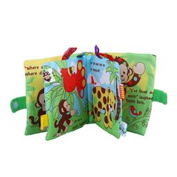Baby Moo Infants  Dazzle Dots Educational Learning 3D Cloth Book With Rustle Paper-55
