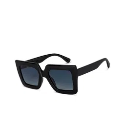 Vincent Chase Unisex Blue Lens & Black Square Sunglasses with Polarised and UV Protected Lens-6
