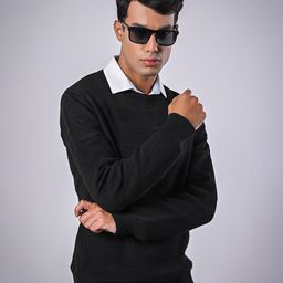John Jacobs Unisex Grey Lens & Black Wayfarer Sunglasses with Polarised and UV Protected Lens-image-26