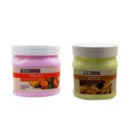 FEELHIGH Set Of 2 Fruit & Gold Cream Face & Body Moisturizer - 500ml Each-11