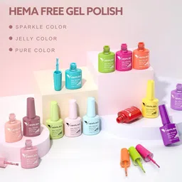 VENALISA Upgraded Formula Hema Free Soak-Off UV & LED Gel Nail Polish 7.5 ml - VIP5-517-image-36